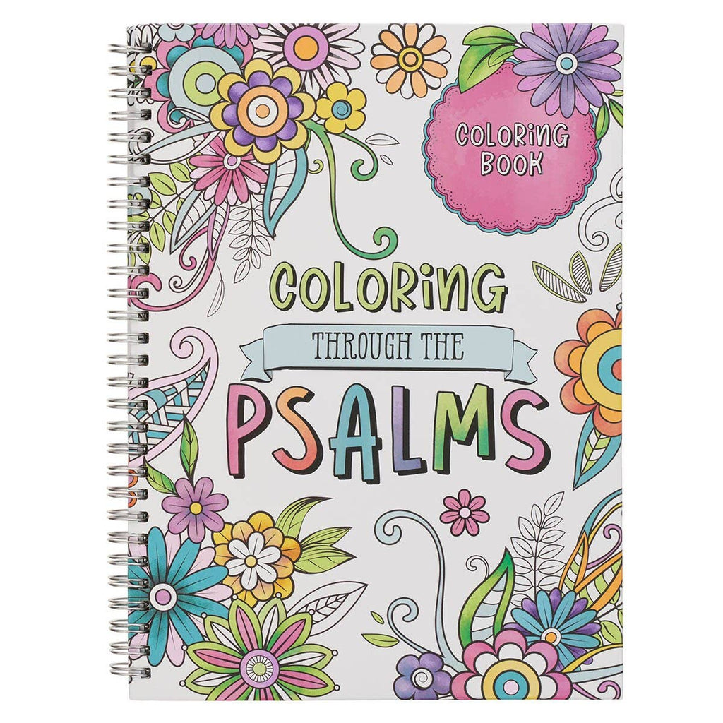 Coloring Through the Psalms – Spiral Coloring Book