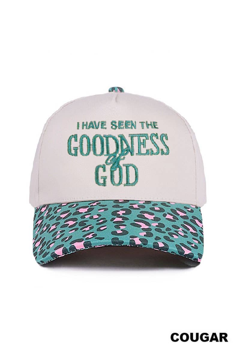 I Have Seen the Goodness of God Two-Tone Cotton Cap