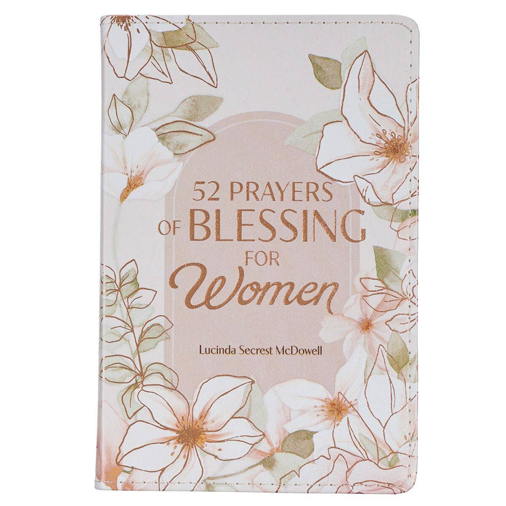52 Prayers of Blessing for Women – Faux Leather Prayer Book