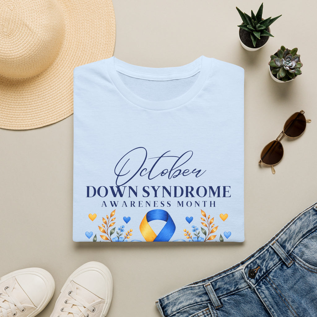 Caydence Down Syndrome Awareness Tee – Adult (Girl Design on Back)