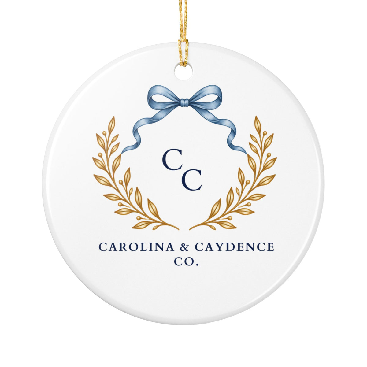 Ceramic Ornament – "She Is Clothed with Strength & Dignity" Floral Bible Verse Christmas Decoration