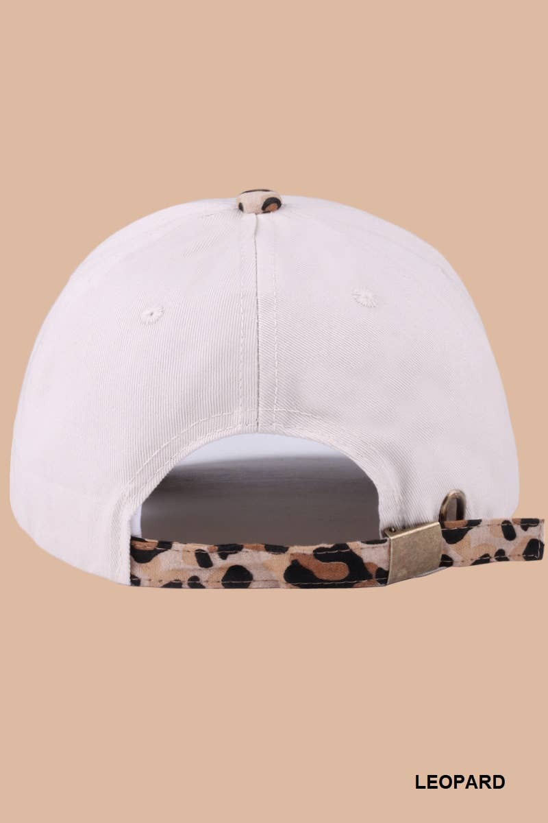 Just a Girl Who Loves Jesus Two-Tone Cotton Cap