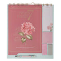 Rose & Hydrangeas Calendar & Stationery Set with Pen – Ecclesiastes 3:11