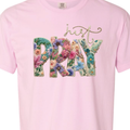 Just Pray Faux Yarn Crochet Comfort Color Tee