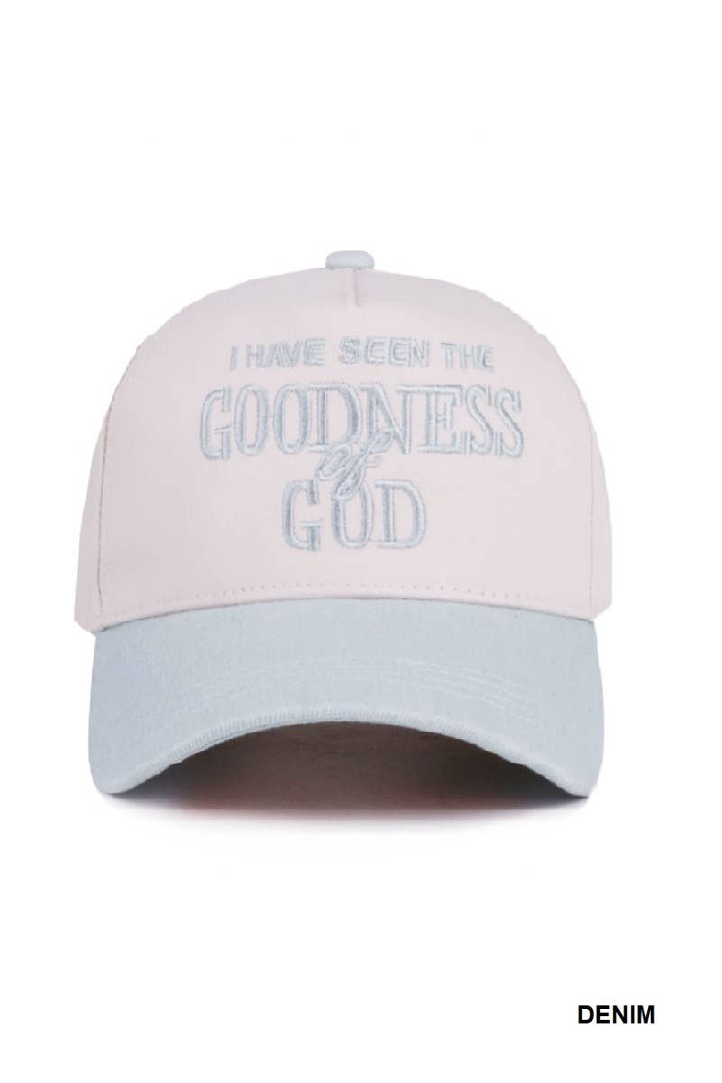 I Have Seen the Goodness of God Two-Tone Cotton Cap