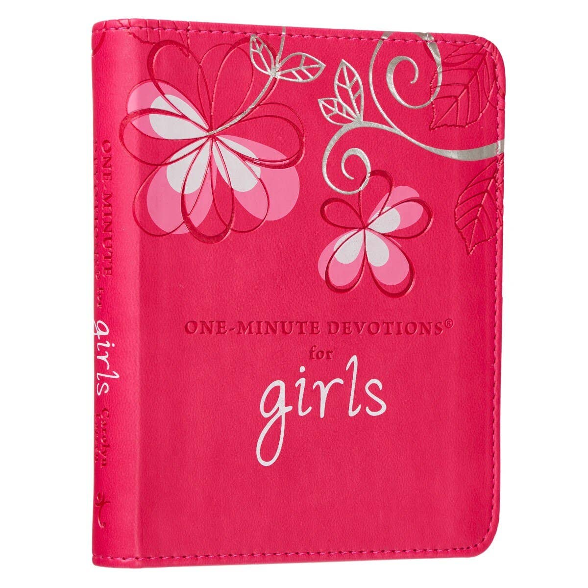 One-Minute Devotions for Girls – Pink Faux Leather