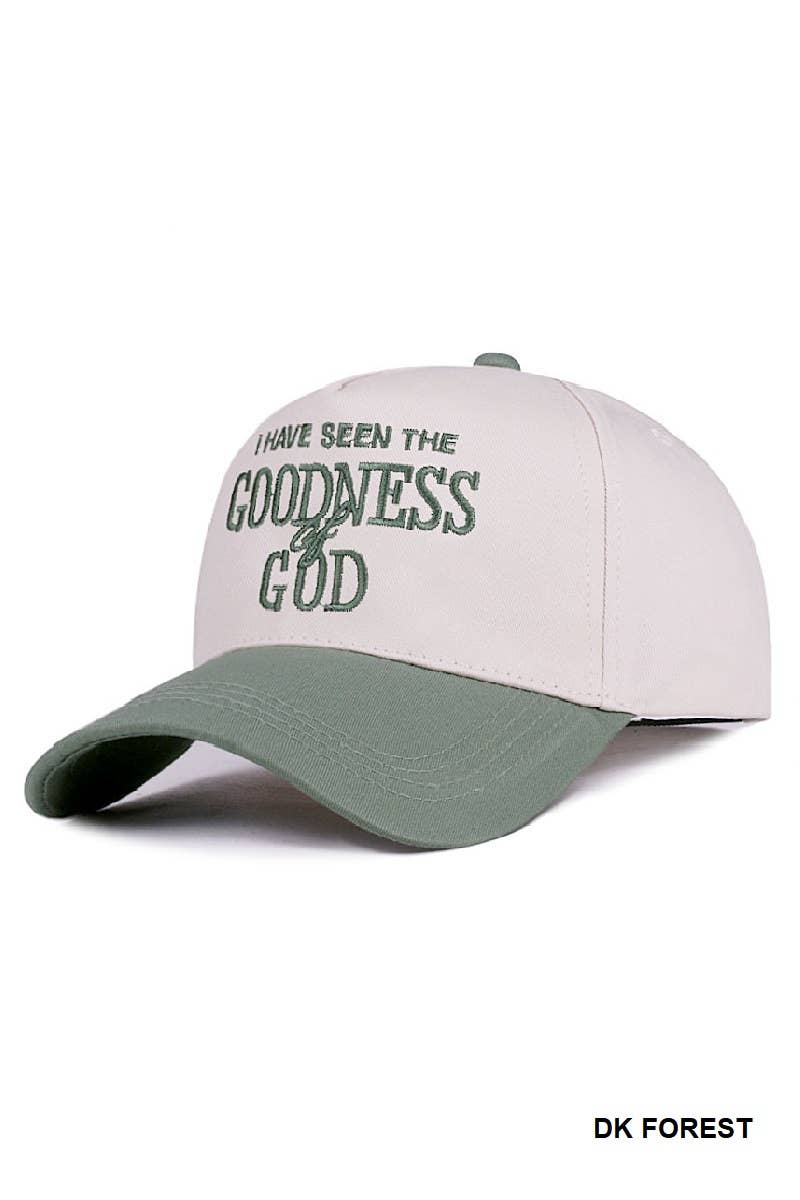 I Have Seen the Goodness of God Two-Tone Cotton Cap