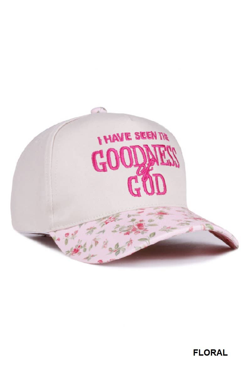 I Have Seen the Goodness of God Two-Tone Cotton Cap
