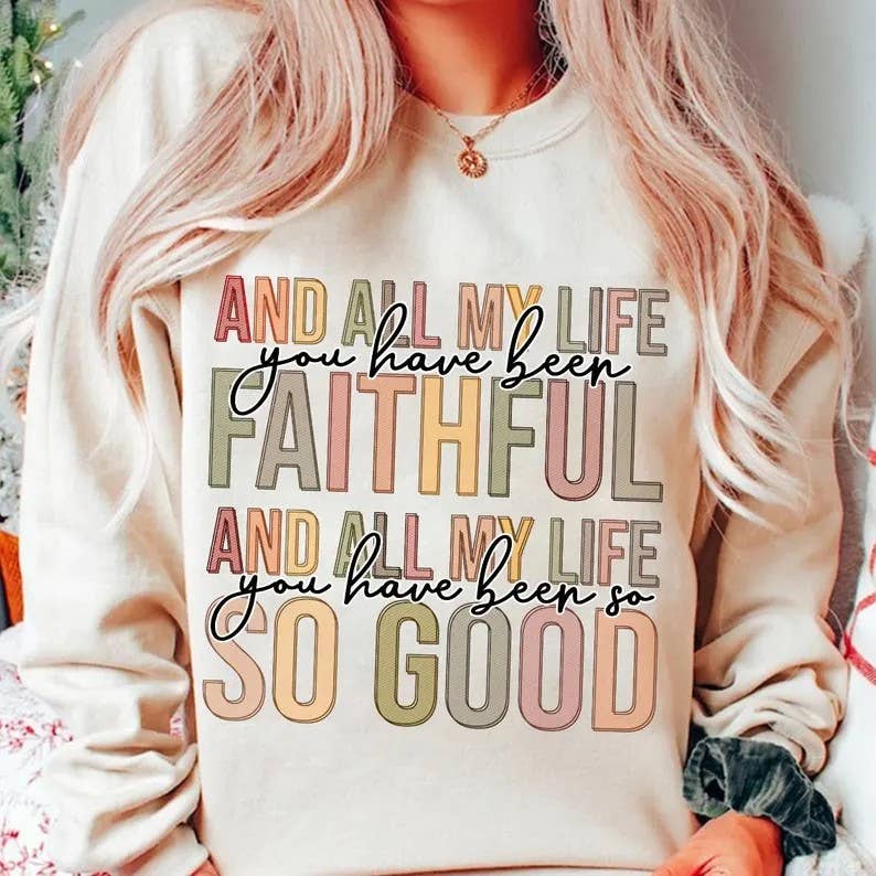 And All My Life Crewneck Tee