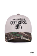 I Have Seen the Goodness of God Two-Tone Cotton Cap