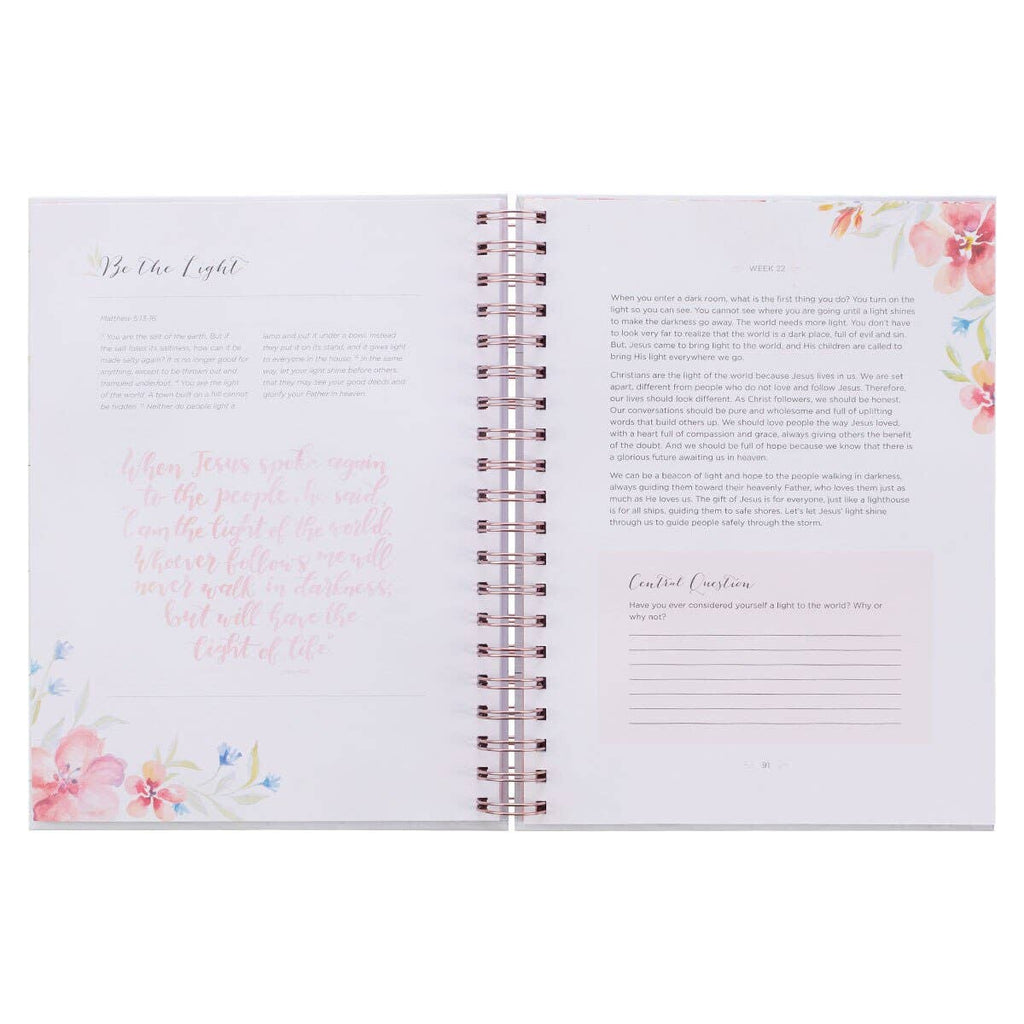 Moments in Prayer Prompted Prayer Journal for Women – Wirebound Hardcover