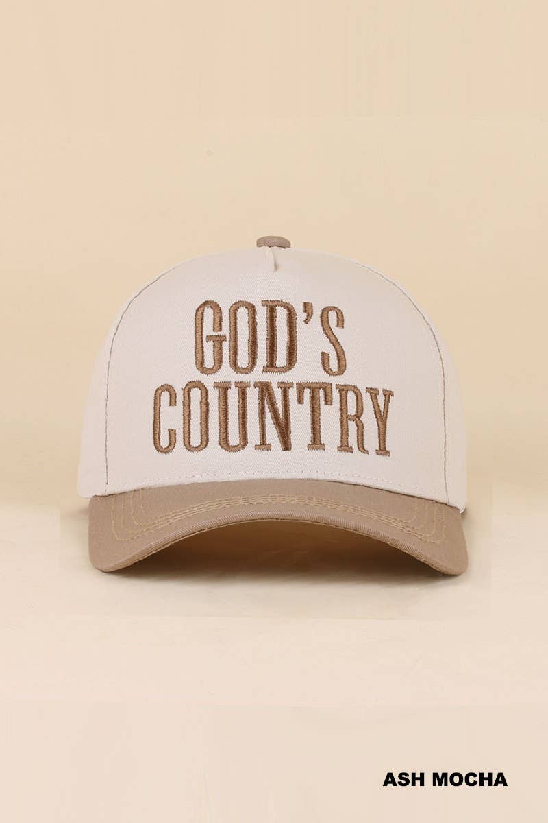 God's Country Two-Tone Snapback Hat
