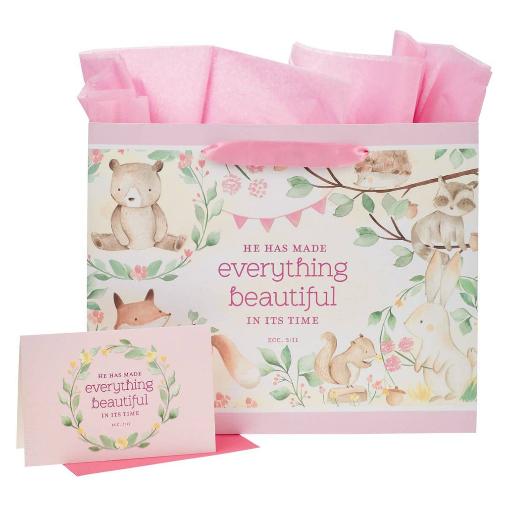 Everything Beautiful Large Gift Bag & Card – Ecclesiastes 3:11