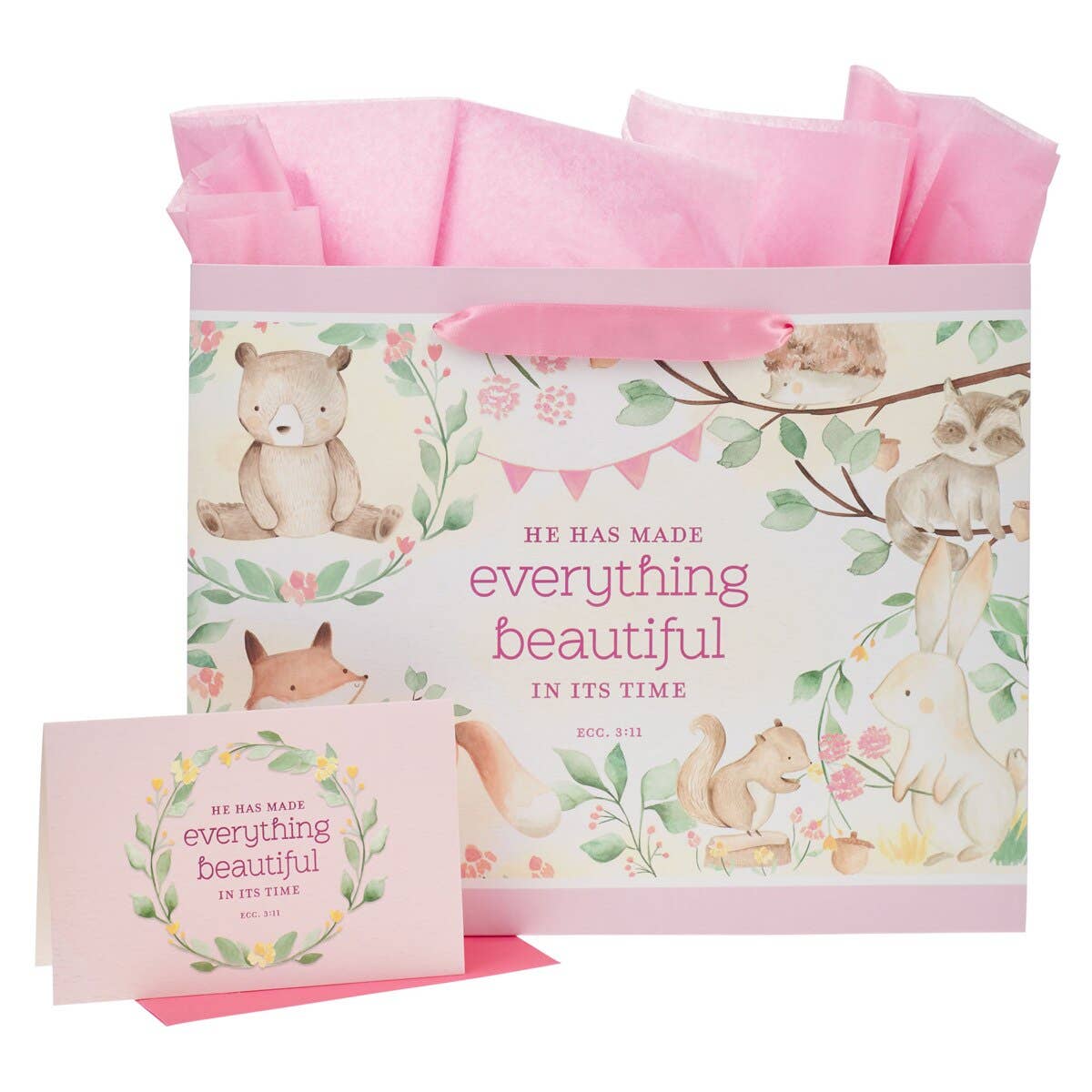 Everything Beautiful Large Gift Bag & Card – Ecclesiastes 3:11