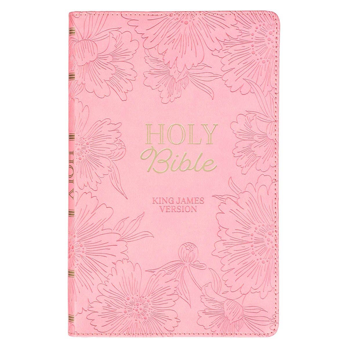 KJV Gift Edition Bible – Light Pink Faux Leather