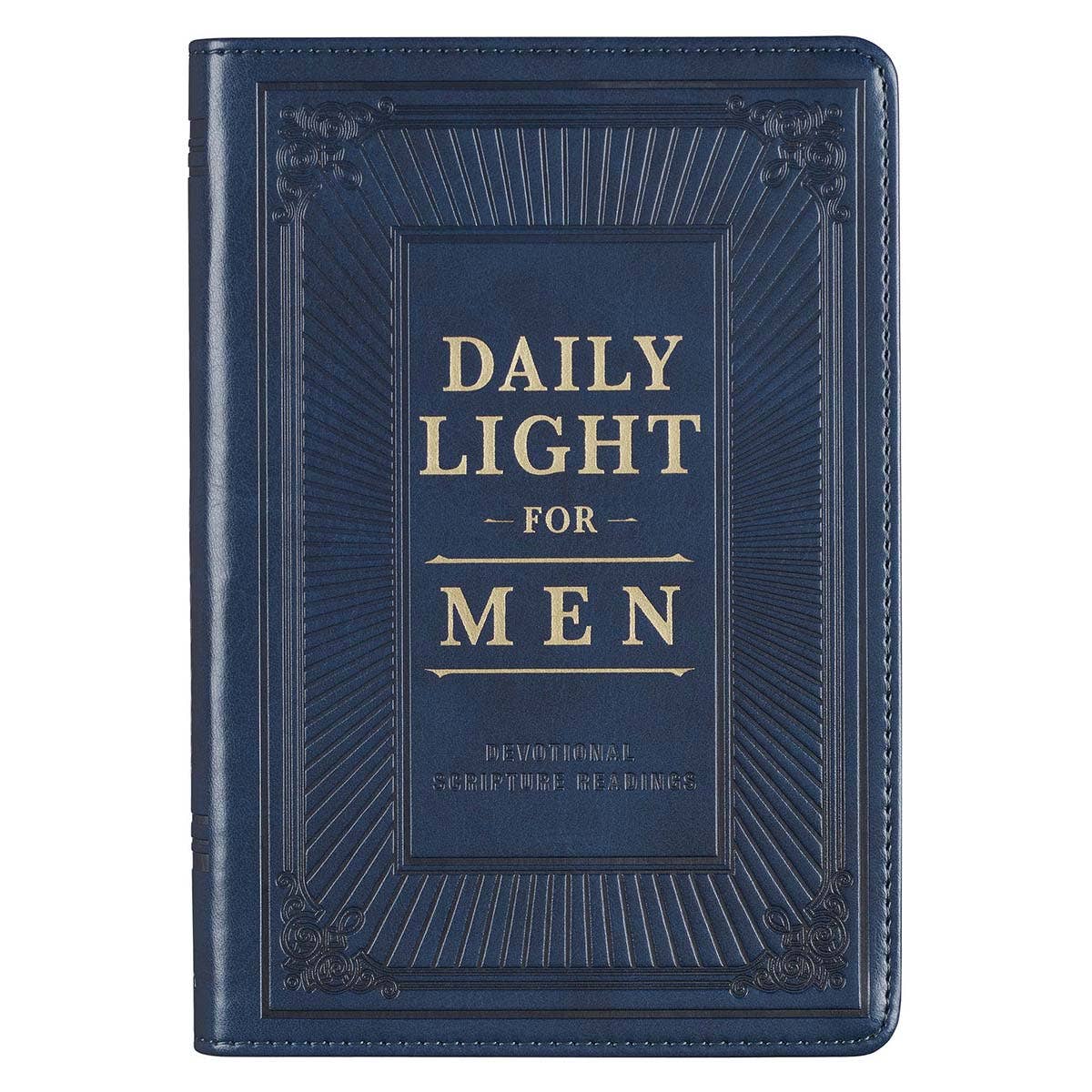 Daily Light for Men – Blue Faux Leather Devotional