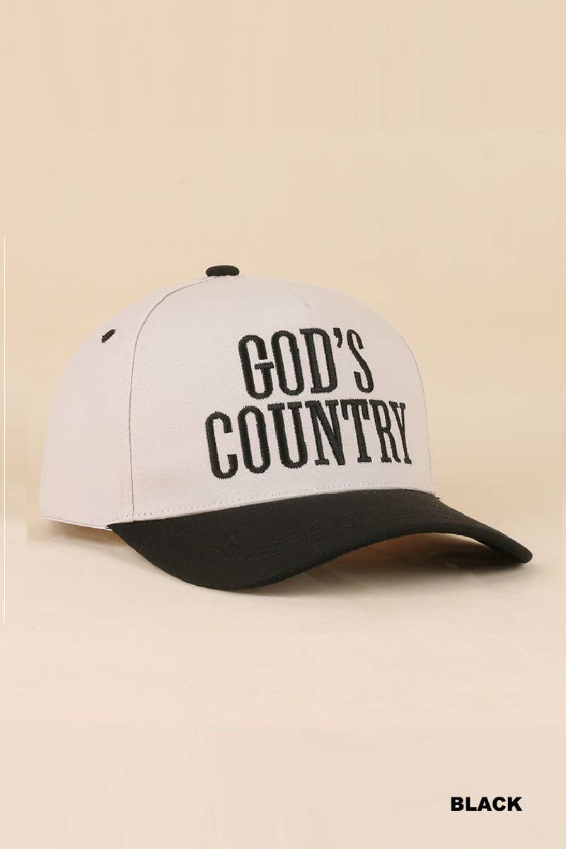 God's Country Two-Tone Snapback Hat