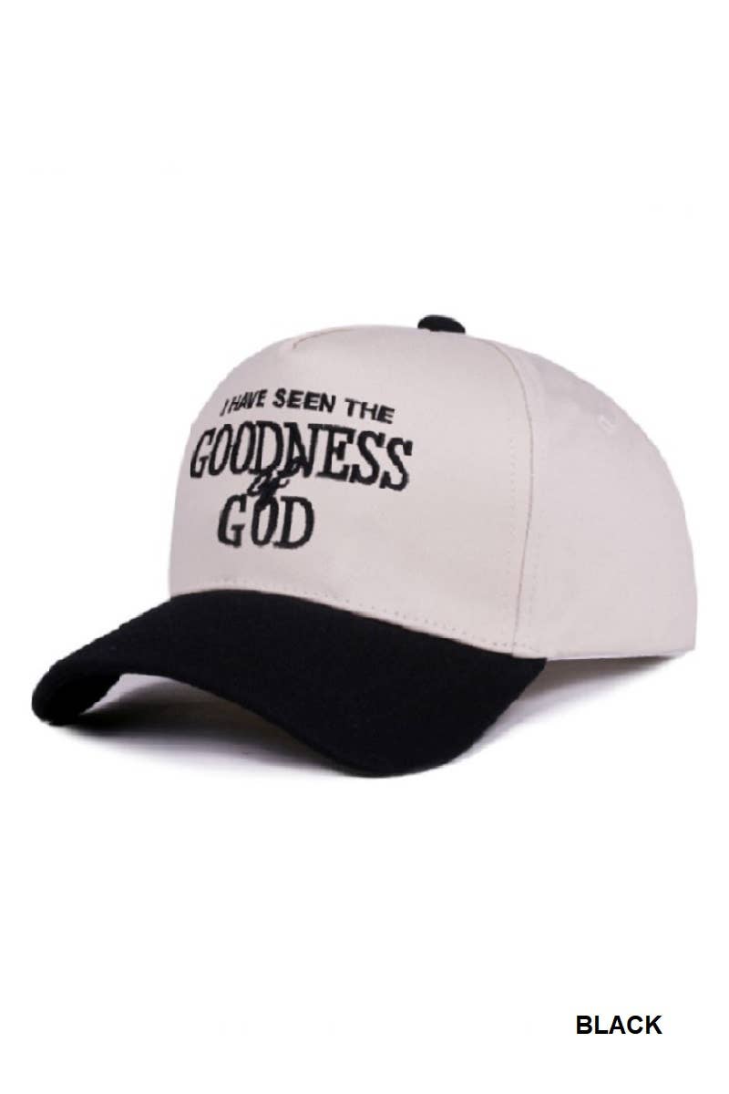 I Have Seen the Goodness of God Two-Tone Cotton Cap