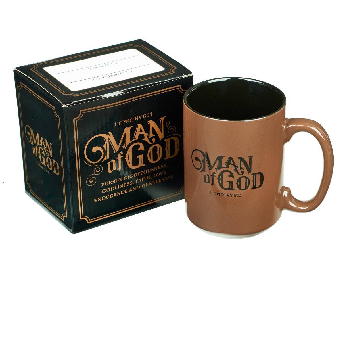 Man of God Coffee Mug – 1 Timothy 6:11