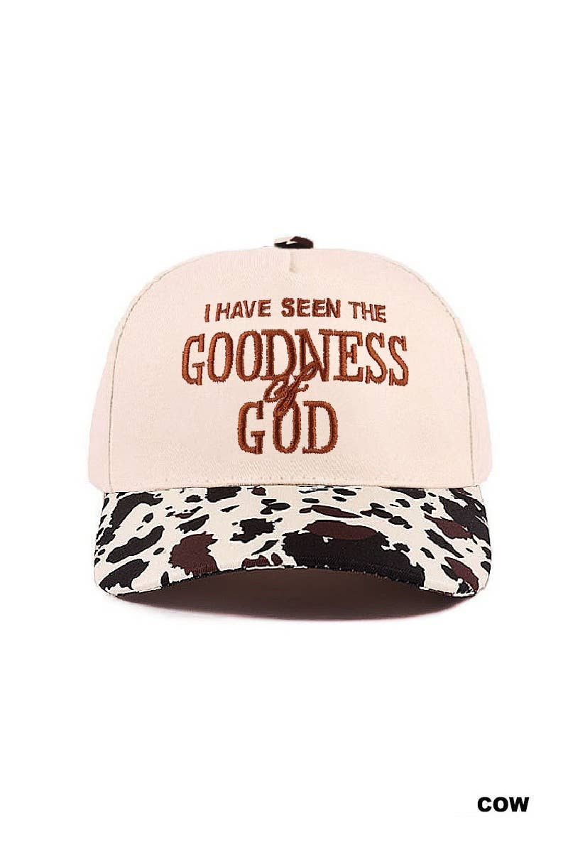 I Have Seen the Goodness of God Two-Tone Cotton Cap