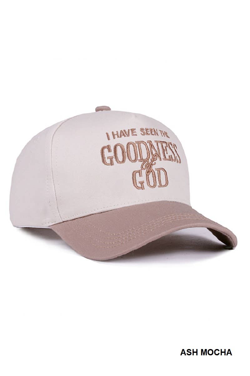 I Have Seen the Goodness of God Two-Tone Cotton Cap