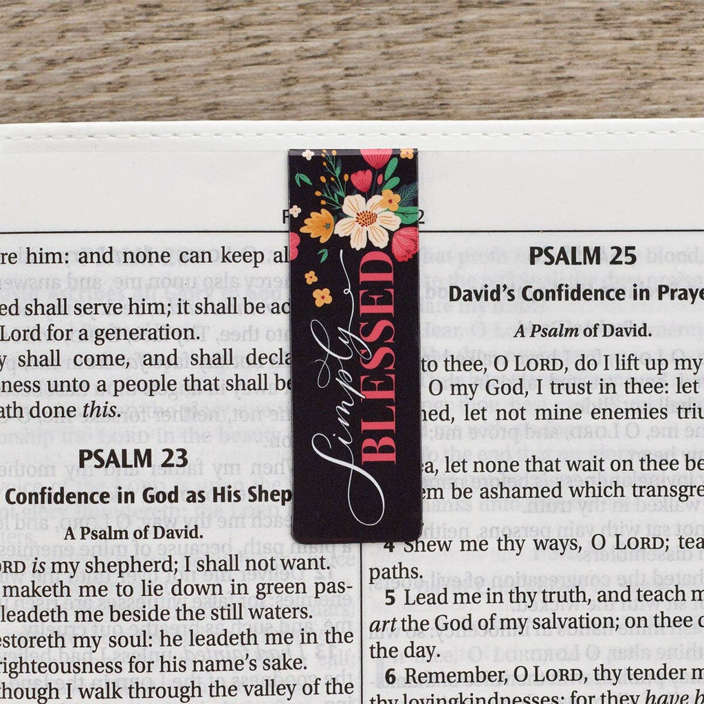 Simply Blessed Magnetic Bookmark Set (6 pc)