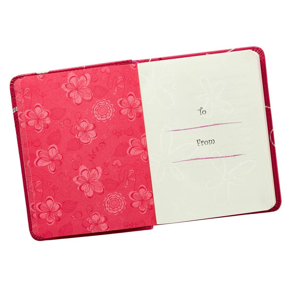 One-Minute Devotions for Girls – Pink Faux Leather
