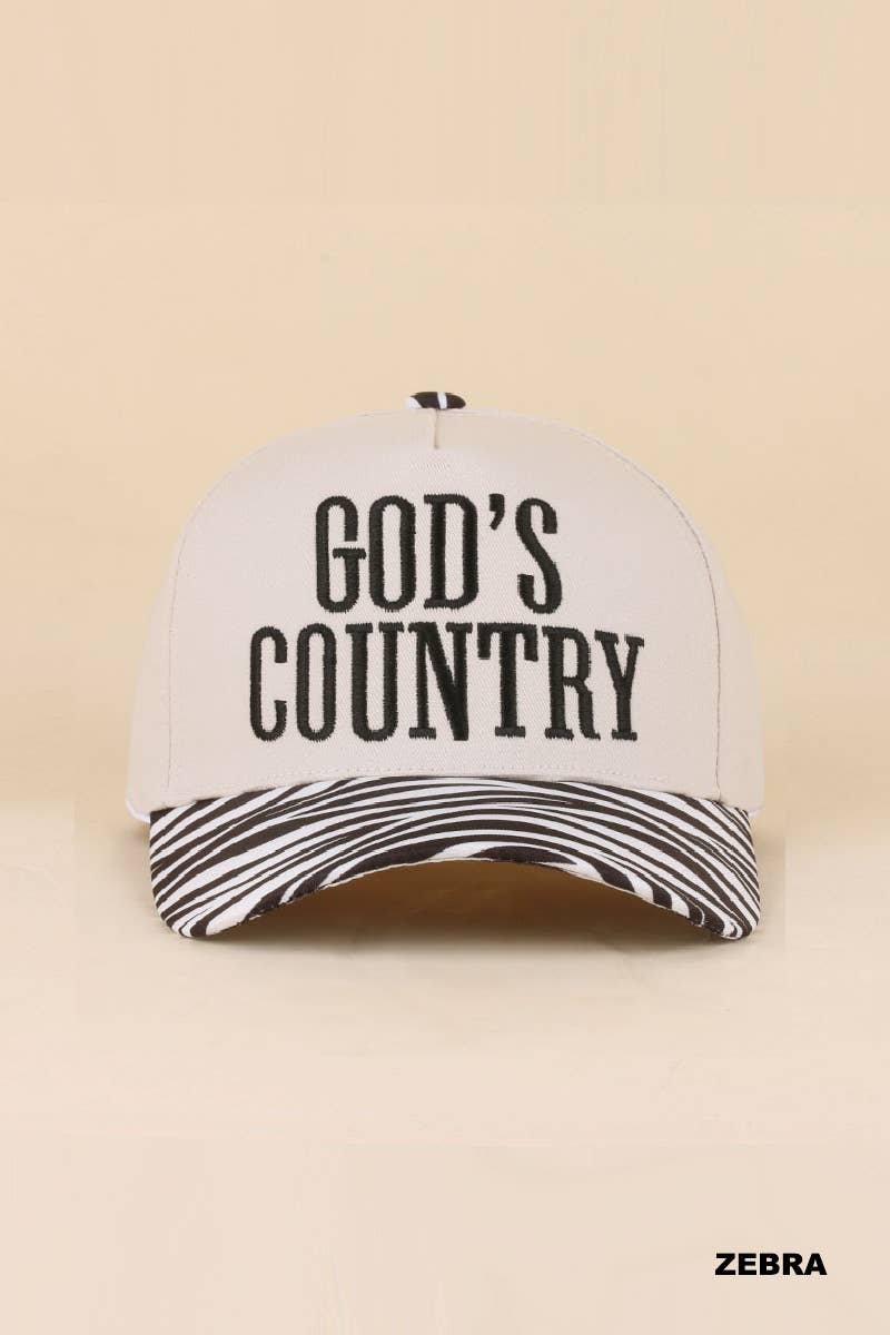 God's Country Two-Tone Snapback Hat